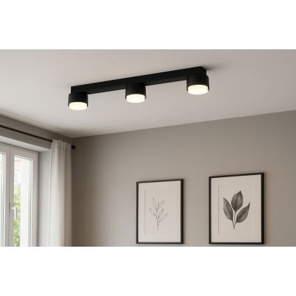 BRILAGI - LED RGB+CCT prigušiva spot svetlo MONO 3xGX53/14W/230V 2700-6500K Wi-Fi Tuya crna