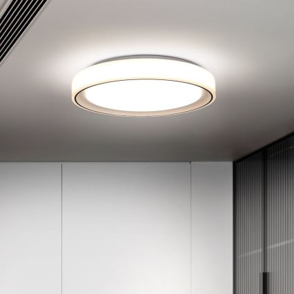 Brilagi - LED RGB prigušiva stropna svetiljka FLOCO LED/30W/230V prečnik 39,5 cm 3000-6500K Wi-Fi Tuya + LED/6W + daljinski upravljač