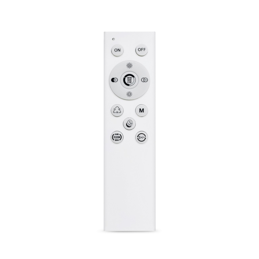 Brilagi - LED RGB prigušiva stropna svetiljka FLOCO LED/30W/230V prečnik 39,5 cm 3000-6500K Wi-Fi Tuya + LED/6W + daljinski upravljač