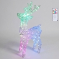 BRILAGI - LED RGBIC Spoljašnja božićna dekoracija LED/6W/230V 90 cm IP44 irvas + daljinski upravljač