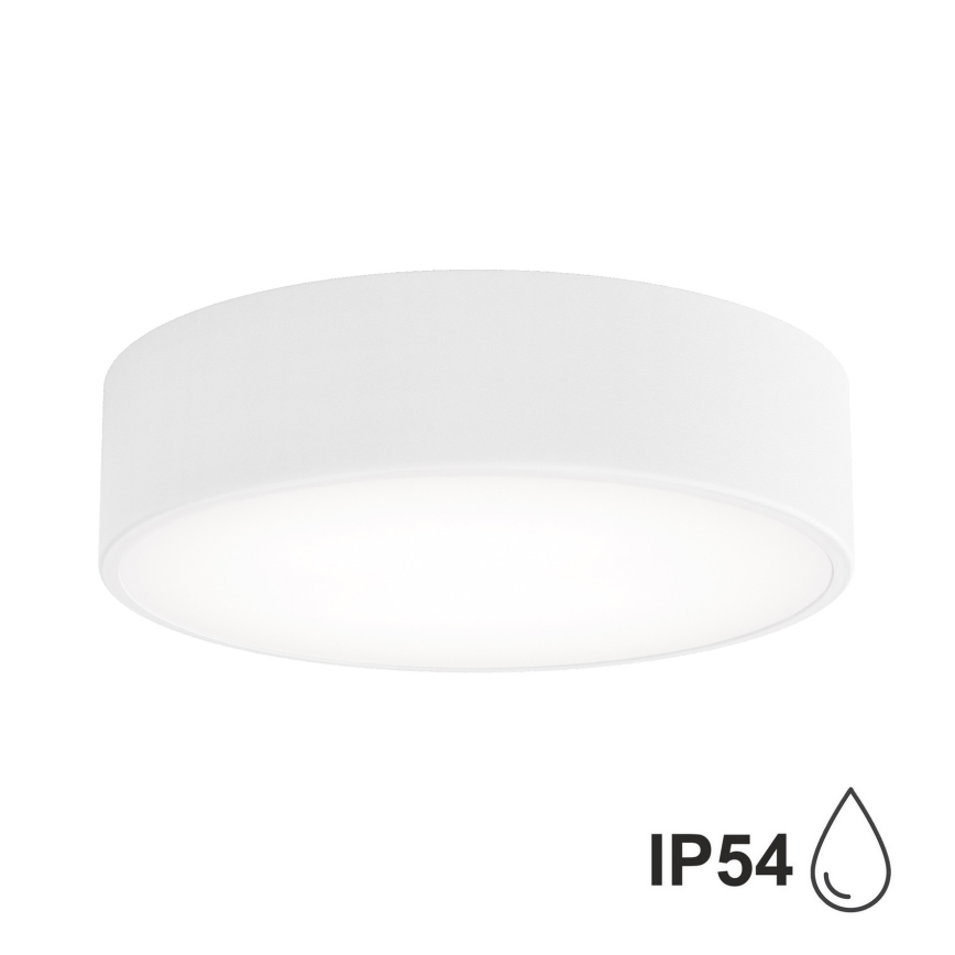Brilagi - LED RGBW prigušiva kupatilska plafonska svetiljka CLARE 2xE27/9W/230V 2700-6500K fi 30 cm IP54 Wi-Fi bela