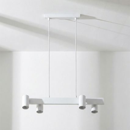 BRILAGI - LED RGBW prigušiva viseći luster na sajli SELE 4xGU10/6,5W/230V 2700-6500K bela