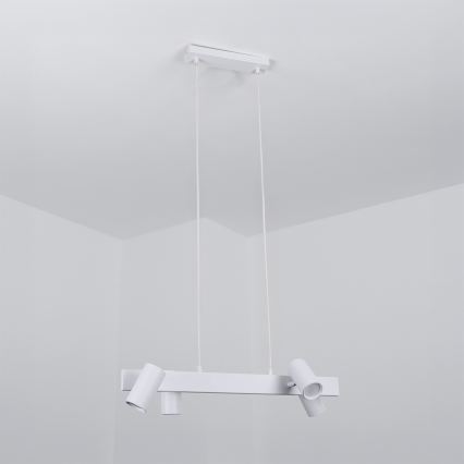 BRILAGI - LED RGBW prigušiva viseći luster na sajli SELE 4xGU10/6,5W/230V 2700-6500K bela
