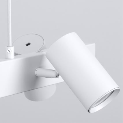 BRILAGI - LED RGBW prigušiva viseći luster na sajli SELE 4xGU10/6,5W/230V 2700-6500K bela