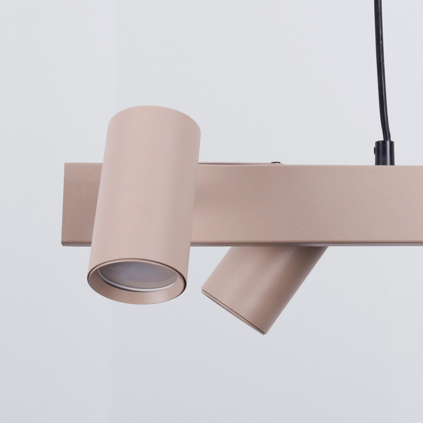 BRILAGI - LED RGBW prigušiva luster na sajli SELE 4xGU10/6,5W/230V 2700-6500K bež