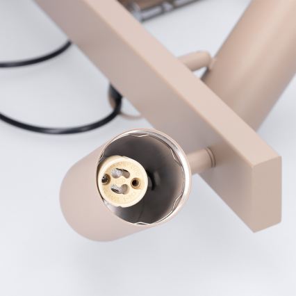 BRILAGI - LED RGBW prigušiva luster na sajli SELE 4xGU10/6,5W/230V 2700-6500K bež