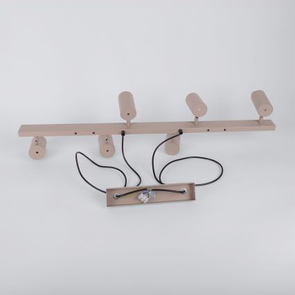 BRILAGI - LED RGBW luster na sajli SELE, sa funkcijom prigušiva, 6xGU10/6,5W/230V 2700-6500K, bež + daljinski upravljač