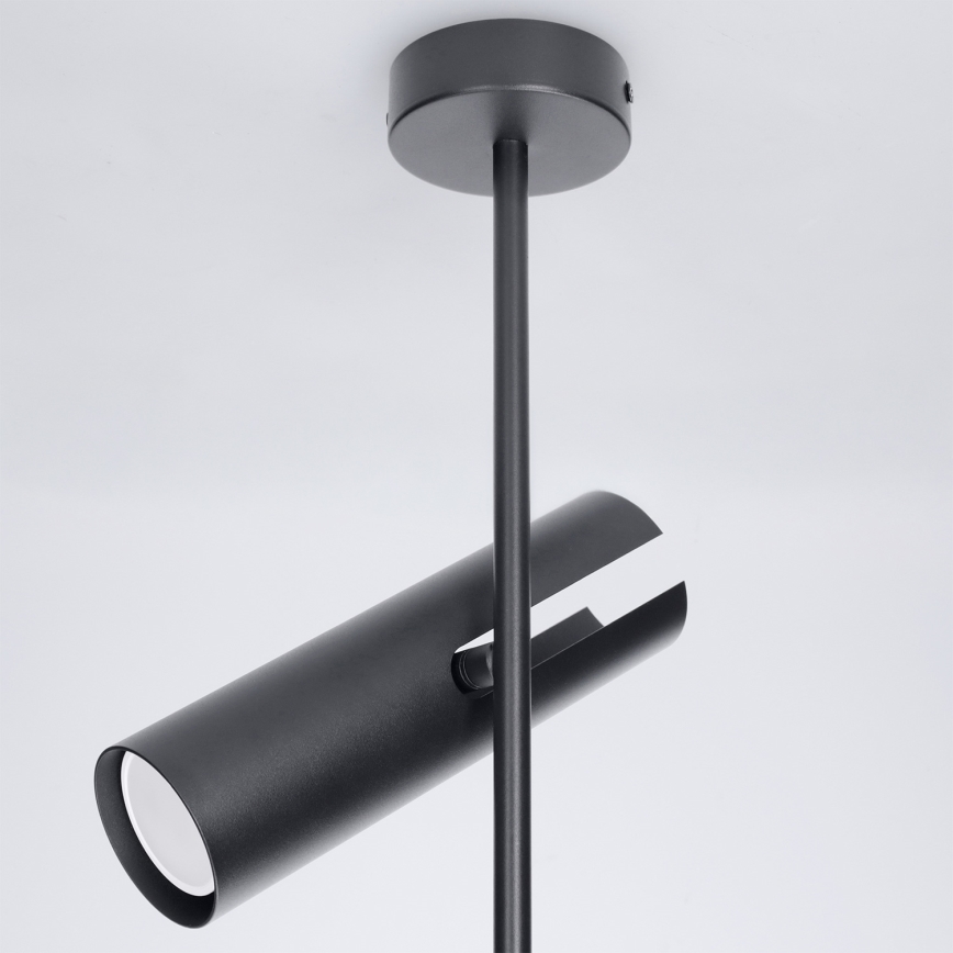BRILAGI - LED RGBW prigušiva luster na šipci BRANCH 2xGU10/6,5W/230V 2700-6500K crna