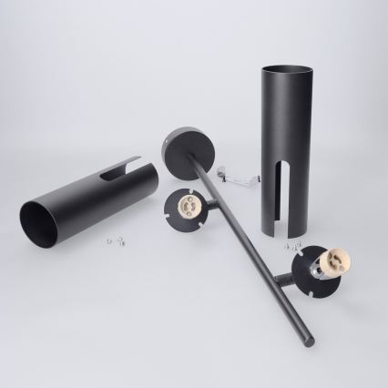 BRILAGI - LED RGBW prigušiva luster na šipci BRANCH 2xGU10/6,5W/230V 2700-6500K crna