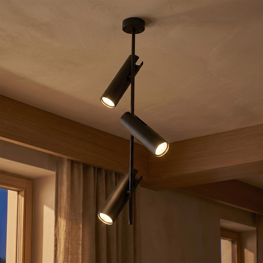 BRILAGI - LED RGBW prigušiva svetiljka na stalku BRANCH 3xGU10/6,5W/230V 2700-6500K crna