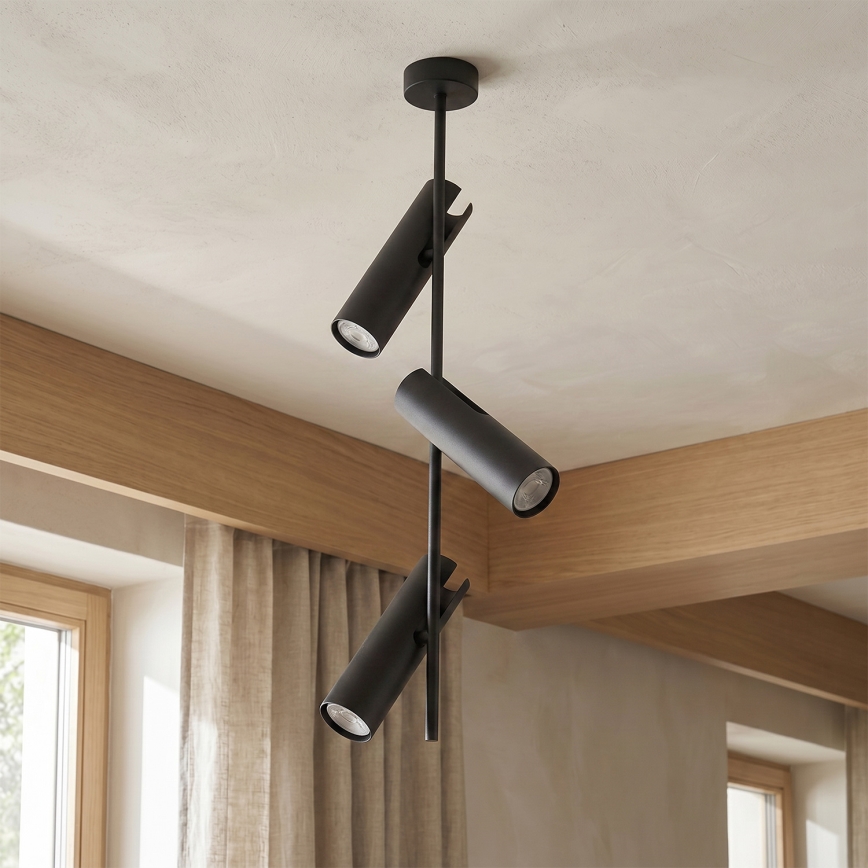 BRILAGI - LED RGBW prigušiva svetiljka na stalku BRANCH 3xGU10/6,5W/230V 2700-6500K crna