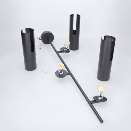 BRILAGI - LED RGBW prigušiva svetiljka na stalku BRANCH 3xGU10/6,5W/230V 2700-6500K crna