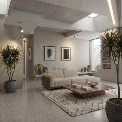 BRILAGI - LED RGBW prigušiva luster na štapu BRANCH 2xGU10/6,5W/230V 2700-6500K bež