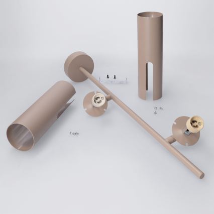 BRILAGI - LED RGBW prigušiva luster na štapu BRANCH 2xGU10/6,5W/230V 2700-6500K bež