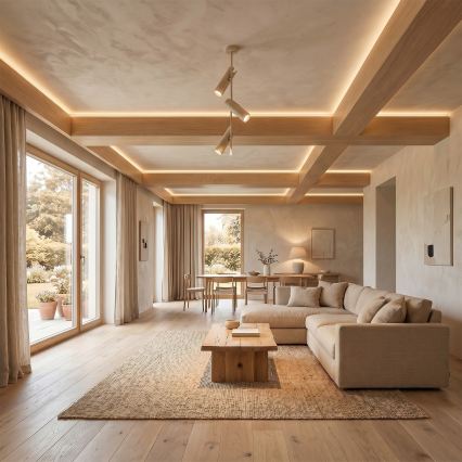 BRILAGI - LED RGBW prigušiva luster na šipci BRANCH 3xGU10/6,5W/230V 2700-6500K bež