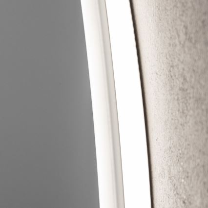 Brilagi - LED RGBW ogledalo za kupatilo sa grejanjem CLARA PRO LED/19W/230V prečnik 60 cm IP44 CRI 90 prigušiva + CCT + daljinski upravljač