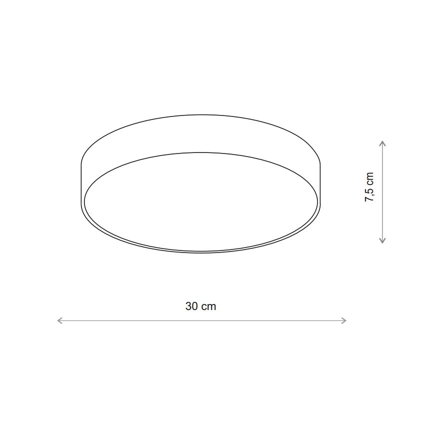 Brilagi - LED RGBW prigušiva kupatilska plafonska lampa CLARE 2xE27/9W/230V 2700-6500K prečnik 30 cm IP54 Wi-Fi bež