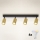 Brilagi - LED RGBW prigušiva spot lampa SELE GOLDEN 4xGU10/4,8W/230V 3000K crna/zlatna + daljinski upravljač