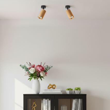 Brilagi - LED RGBW prigušiva spot svetiljka SELE MODERN 1xGU10/4,8W/230V 3000K zlatna + daljinski upravljač