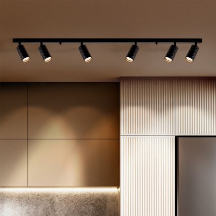 Brilagi - LED RGBW prigušiva spot svetiljka SELE DIAMANT 6xGU10/6,5W/230V 2700-6500K Wi-Fi crna