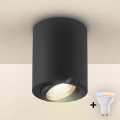 Brilagi - LED RGBW prigušiva spot svetiljka MIA 1xGU10/4,8W/230V 3000K 100x80 mm crna + daljinski upravljač