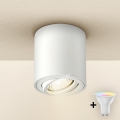 Brilagi - LED RGBW prigušiva spot svetiljka MIA 1xGU10/4,8W/230V 3000K 84x80 mm bela + daljinski upravljač