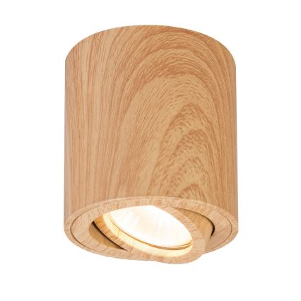 Brilagi - LED RGBW prigušiva ugradna reflektorska svetiljka MIA 1xGU10/6W/230V 3000K 84x80 mm braon + daljinski upravljač