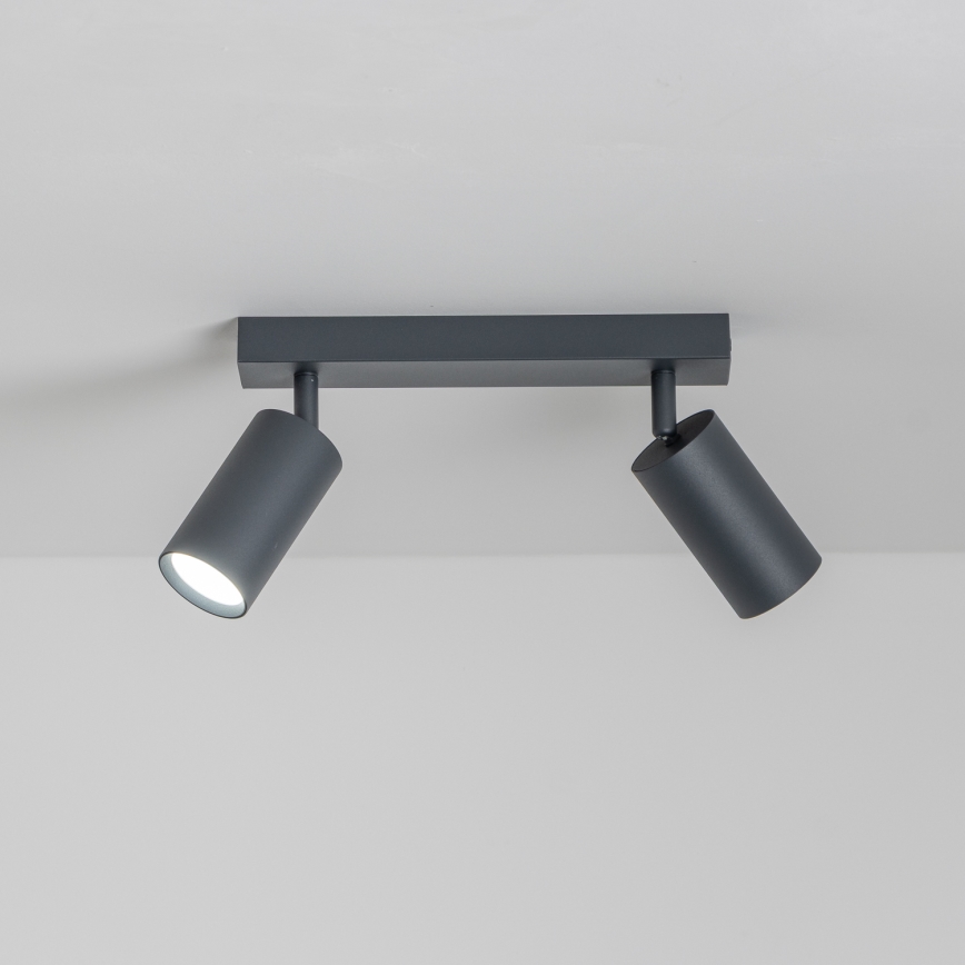 Brilagi - LED RGBW prigušiva spot svetlo SELE 2xGU10/4,8W/230V 3000K antracit + daljinski upravljač