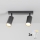 Brilagi - LED RGBW prigušiva spot svetiljka SELE 2xGU10/6W/230V 3000K crna/zlatna + daljinski upravljač