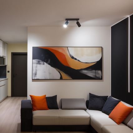 Brilagi - LED RGBW prigušiva spot svetlo SELE 2xGU10/6W/230V 3000K antracit + daljinski upravljač