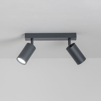Brilagi - LED RGBW prigušiva spot svetlo SELE 2xGU10/6W/230V 3000K antracit + daljinski upravljač