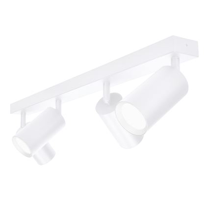 Brilagi - LED RGBW prigušiva spot svetiljka SELE 4xGU10/6W/230V 3000K bela + daljinski upravljač