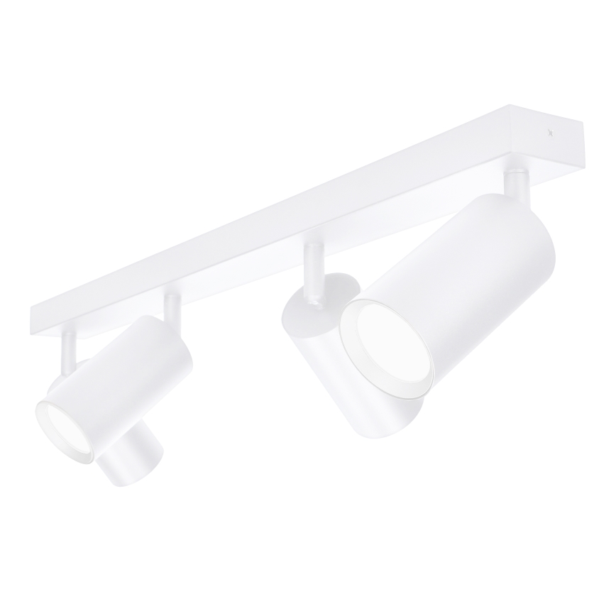 Brilagi - LED RGBW prigušiva spot svetiljka SELE 4xGU10/6W/230V 3000K bela + daljinski upravljač