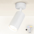 Brilagi - LED RGBW prigušiva spot svetiljka SELE MODERN 1xGU10/4,8W/230V 3000K bela + daljinski upravljač