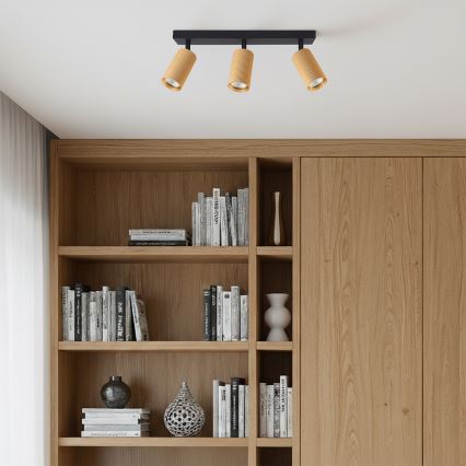Brilagi - LED RGBW prigušiva ugradna spot lampa SELE MODERN 3xGU10/4,8W/230V 3000K zlatna + daljinski upravljač