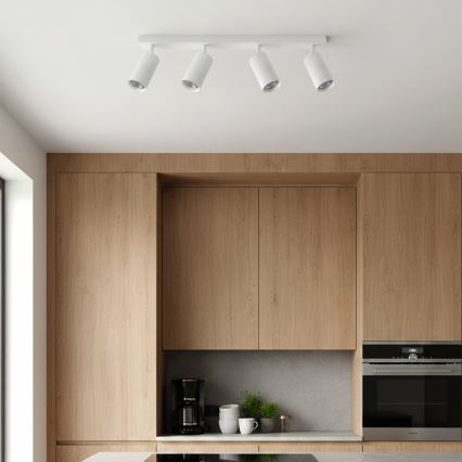 Brilagi - LED RGBW prigušiva ugradno spot svetlo SELE MODERN 4xGU10/6W/230V 3000K belo + daljinski upravljač