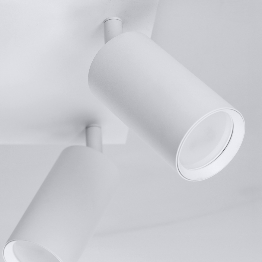 BRILAGI - LED RGBW prigušiva spot svetiljka SELE SQUARE 4xGU10/6,5W/230V 2700-6500K bela