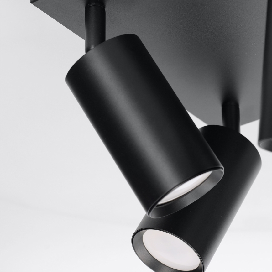 BRILAGI - LED RGBW prigušiva reflektorska svetiljka SELE SQUARE 4xGU10/6,5W/230V 2700-6500K crna