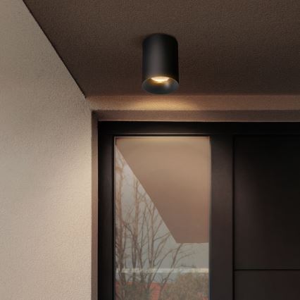 Brilagi - LED RGBW prigušiva spot svetiljka TRINE 1xGU10/4,8W/230V 3000K crna + daljinski upravljač