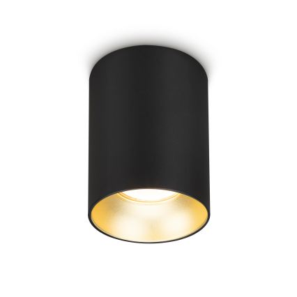 Brilagi - LED RGBW prigušiva spot svetiljka TRINE 1xGU10/4,8W/230V 3000K crna/zlatna + daljinski upravljač