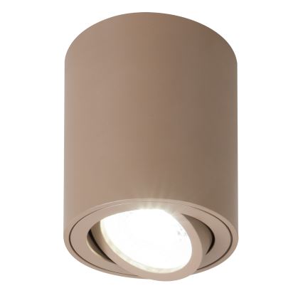 BRILAGI - LED RGBW prigušiva spot svetiljka MIA 1xGU10/4,8W/230V 3000K 100x80 mm bež + daljinski upravljač