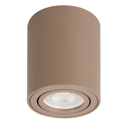 BRILAGI - LED RGBW prigušiva spot svetiljka MIA 1xGU10/4,8W/230V 3000K 100x80 mm bež + daljinski upravljač