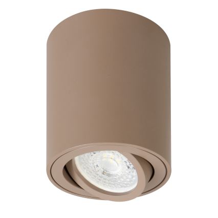 BRILAGI - LED RGBW prigušiva spot svetiljka MIA 1xGU10/4,8W/230V 3000K 100x80 mm bež + daljinski upravljač