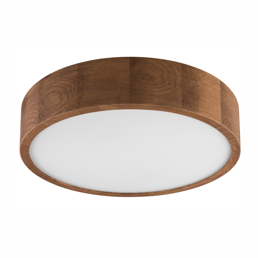 BRILAGI - LED RGBW prigušiva plafonska lampa CARVALHO 2xE27/12W/230V 2700-6500K hrast, prečnika 37,5 cm