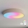Brilagi - LED RGBW prigušiva stropna svetiljka CLARE 4xE27/9W/230V 2700-6500K prečnik 50 cm Wi-Fi bež
