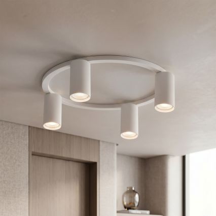 BRILAGI - LED RGBW prigušiva stropna lampa SELE 4xGU10/6,5W/230V 2700-6500K bela
