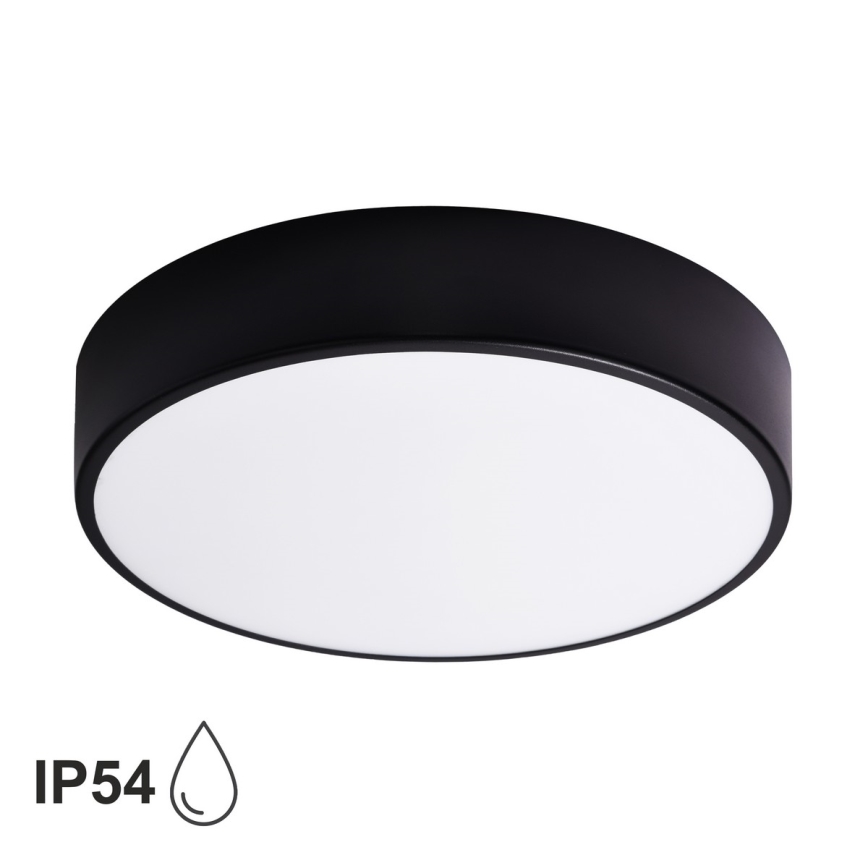 Brilagi - LED RGBW prigušiva kupatilsko plafonsko svetlo CLARE 3xE27/9W/230V 2700-6500K prečnik 40 cm IP54 Wi-Fi crna