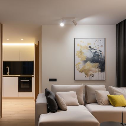 Brilagi - LED RGBW Prigušiva spot svetiljka SELE 2xGU10/4,8W/230V 3000K bela + daljinski upravljač