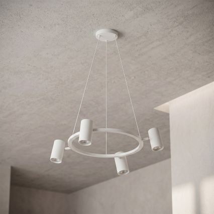 BRILAGI - LED RGBW prigušiva luster na sajli SELE 4xGU10/6,5W/230V 2700-6500K bela