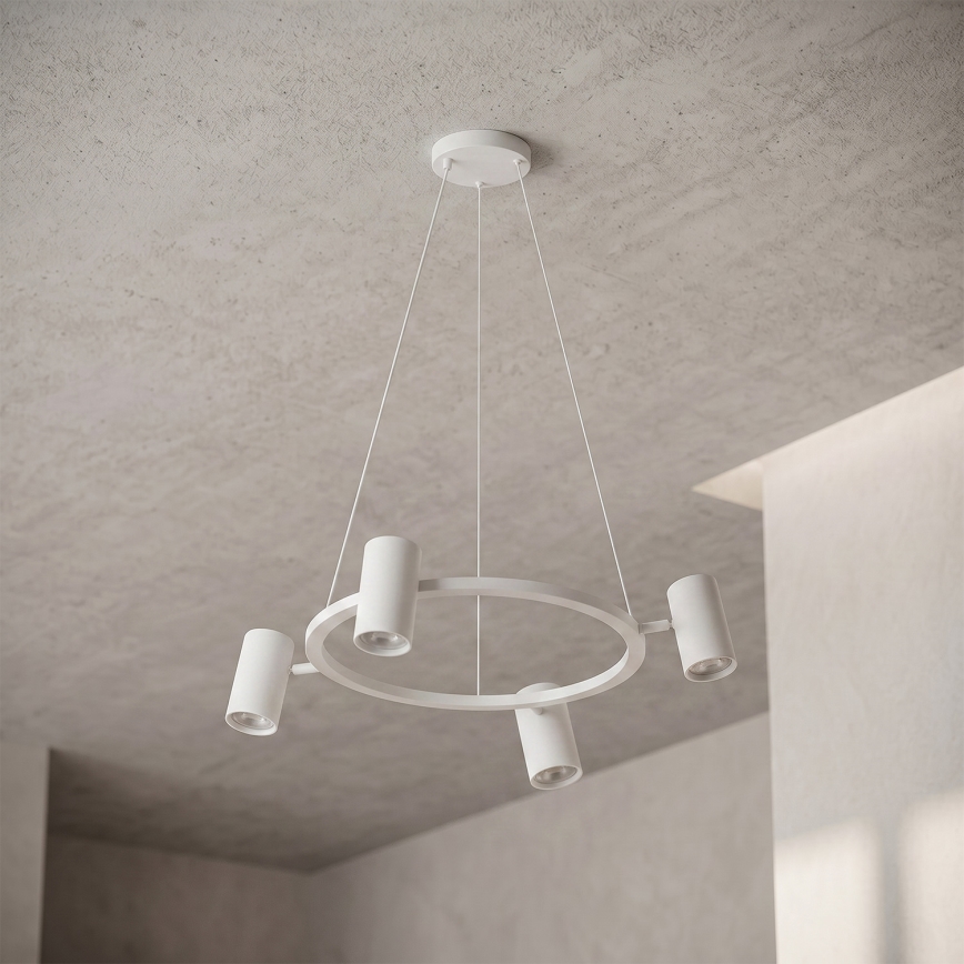 BRILAGI - LED RGBW prigušiva luster na sajli SELE 4xGU10/6,5W/230V 2700-6500K bela